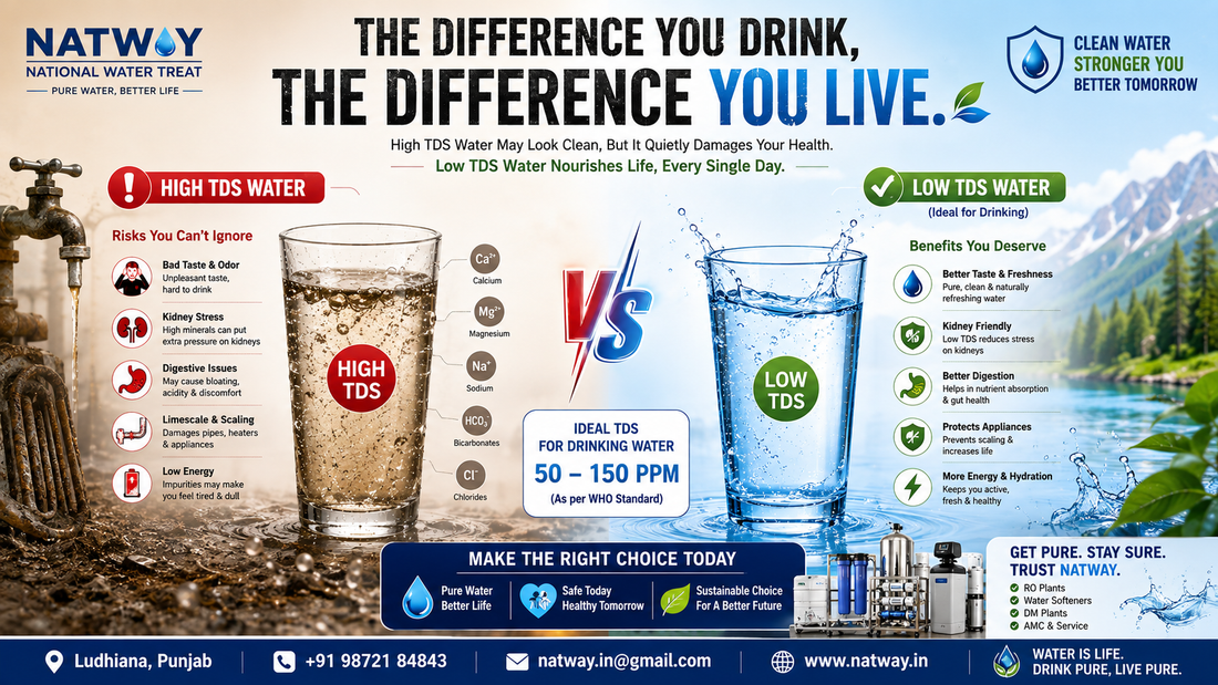 Diffrence OF Hi TDS LOw TDS Drinking Water