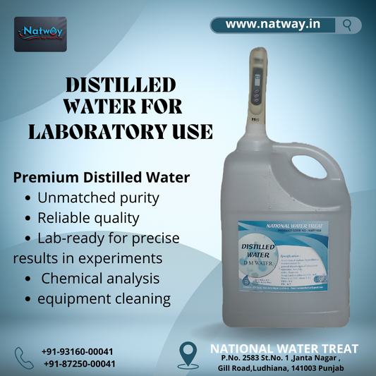 Distilled water and Deionised Water near me