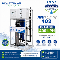 ion  Exchange Indromatic 402 RO Plant 400 LPH