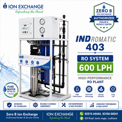 ion  Exchange Indromatic 403 RO Plant 600 LPH
